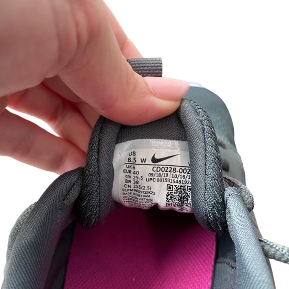 Nike Flex Experience Run 9 Running Shoe In Iron Grey & Pink - Picture 12 of 14